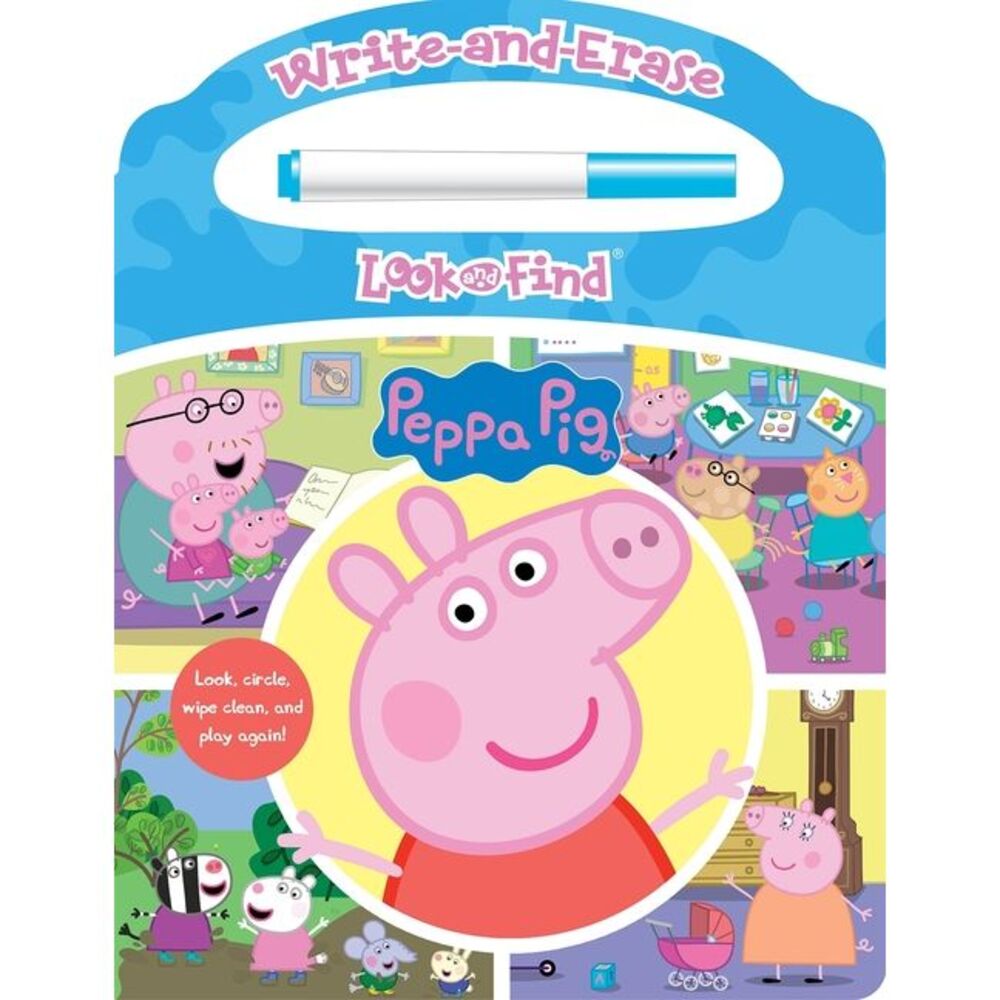 Peppa Pig: Write-And-Erase Look and Find -- Pi Kids